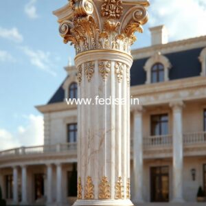 Classic Column Design for Villas PD-11449