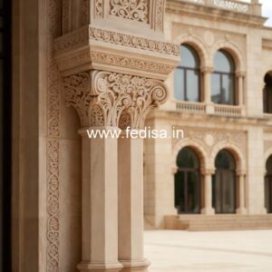Stylish Column Design for Home Entry PD-11458