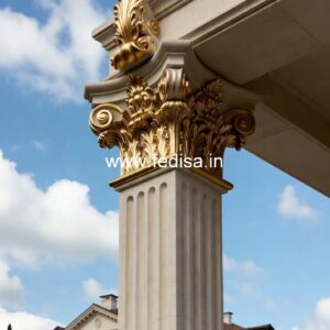 Stylish Wooden Column Design PD-11482