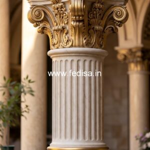 Wooden Pillar Design for Stylish Homes PD-11595