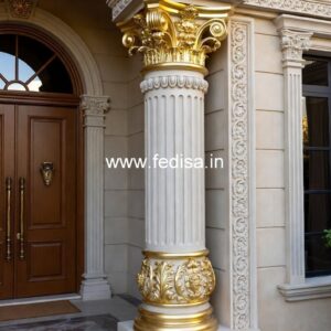 Wooden Carved Pillar Design Ideas PD-11613