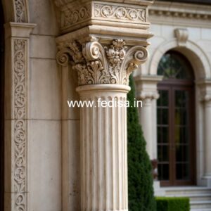 Elegant Pillar Design for Drawing Room PD-11618