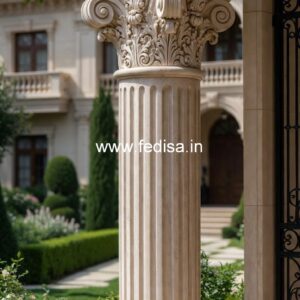 Pillar Design with Gold Finish Details PD-11632