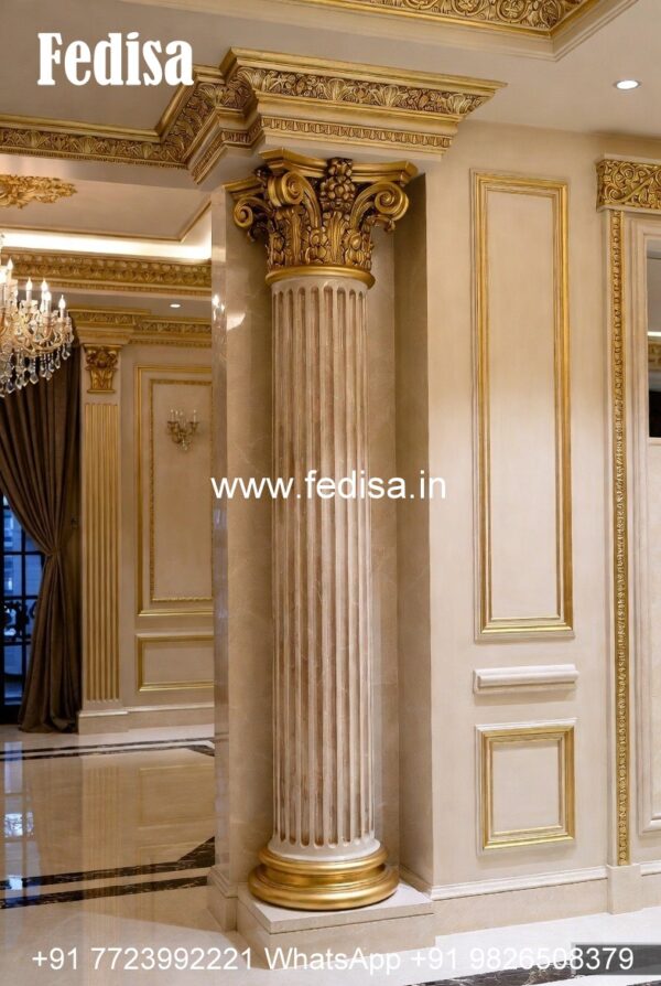 Stylish Column Design Ideas for Interiors PD-11681 - Fedisa