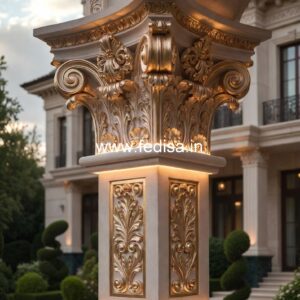 Marble Pillars That Make Your Home Look Royal PD-11809