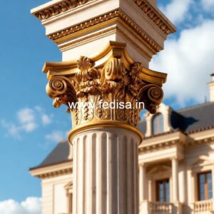Ornamental Pillar Designs That Look Royal PD-11857