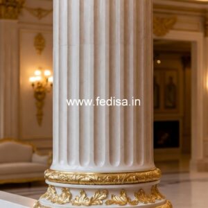 Carved Column Design for Luxury Homes PD-11988