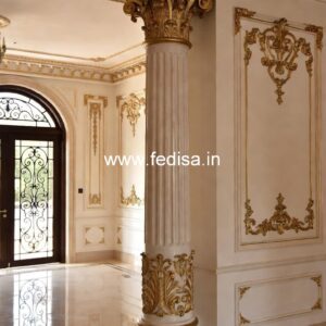 Artistic Column Design for Luxury Villas PD-11996