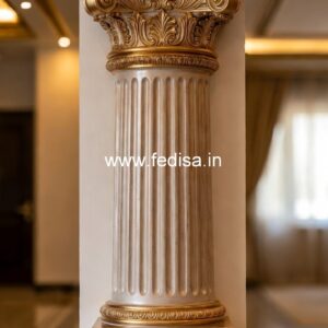 Wooden Pillar Design for Classic Look PD-12112