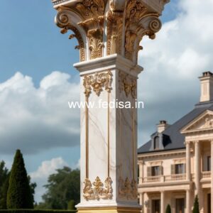 Classic Marble Column Design Ideas PD-12131
