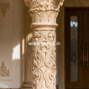 Stylish Marble Pillar Design Ideas PD-12164