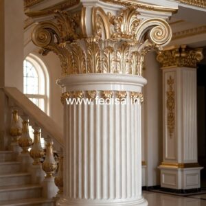 Exterior Column Design for Beautiful Villas PD-12190