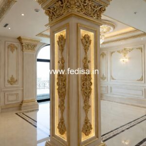 Elegant Wooden Pillar Design Inspiration PD-12220