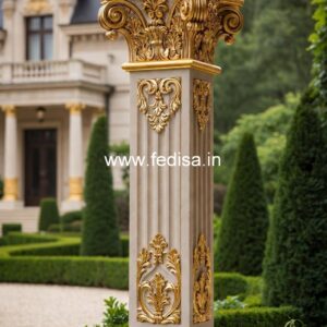 Stylish Wooden Column Design PD-12266