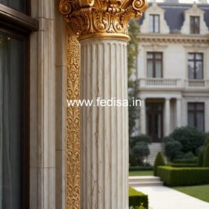 Traditional Carved Wooden Pillars PD-12360
