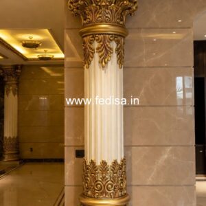 Wooden Pillar Design for Stylish Homes PD-12379
