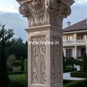 Round Column Design Ideas for Homes PD-12390