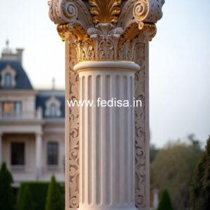 Decorative Pillar Design for Office Spaces PD-12407