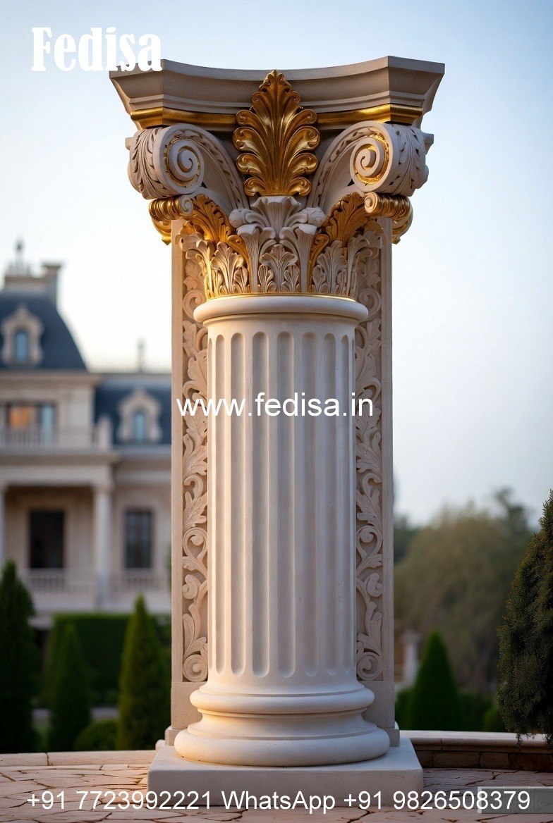 Decorative Pillar Design for Office Spaces PD-12407