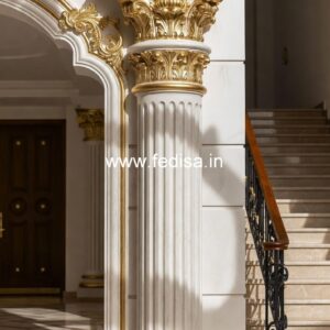 Premium Column Design for Office Interiors PD-12439