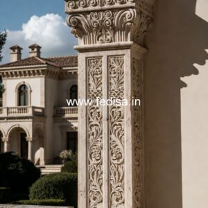 Stylish Wooden Pillar Design Ideas PD-12929