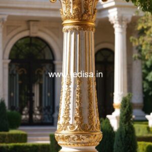 Elegant Exterior Pillar Design PD-12954