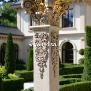 Exterior Column Design for Beautiful Villas PD-12974