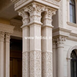 Stylish Wooden Column Design Ideas PD-12997
