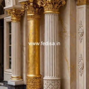 Artistic Wooden Column Design Ideas PD-13008