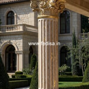 Premium Column Design for Modern Villas PD-13040