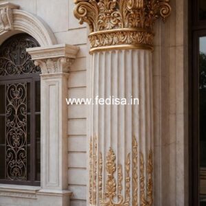 Premium Column Design for Villas PD-13068