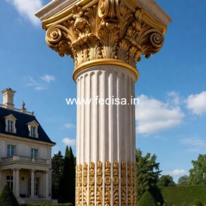 Marble Pillar Design Ideas for Elegant Homes PD-13092