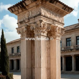 Elegant Pillar Design for Drawing Room PD-13186