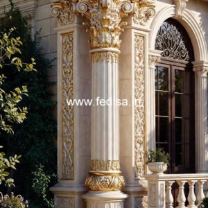 Decorative Pillar Design for Ceiling Support PD-13247