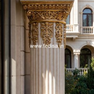 Pillar Design Ideas with Marble Texture PD-13251