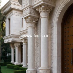 Front Elevation Pillar Designs That Impress Instantly PD-13367