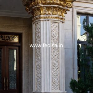 Mixed Material Pillar Designs That Wow Guests PD-13384