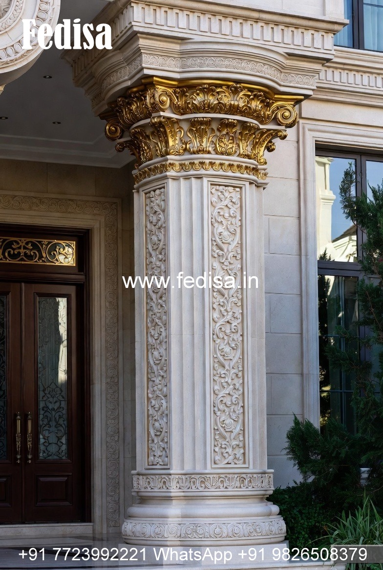 Mixed Material Pillar Designs That Wow Guests PD-13384