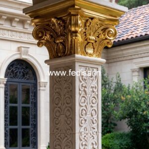 Artistic Pillar Designs That Look Like Sculptures PD-13388