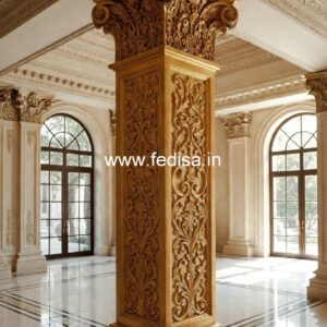 Stone Column Design for Exterior Beauty PD-13561