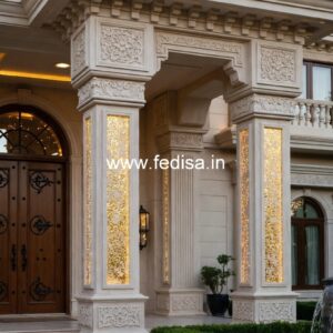 Marble Column Design for Elegant Spaces PD-13649