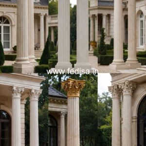 Stylish Exterior Pillar Design Ideas PD-13661