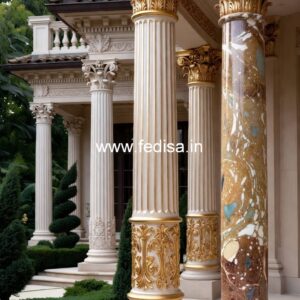 Classic Exterior Column Design PD-13711