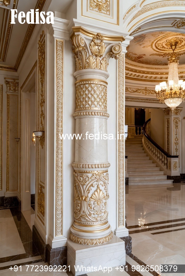 Stylish Marble Pillar Design Ideas PD-13732
