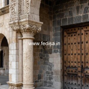 Elegant Exterior Pillar Design PD-13738