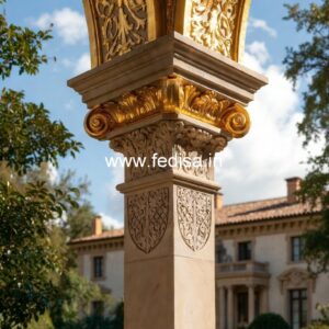 Elegant Column Design for Modern Villas PD-13743