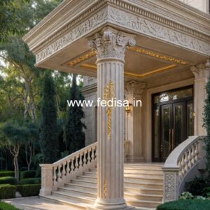 Decorative Marble Pillar Design Ideas PD-13765