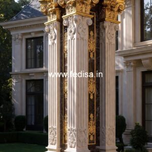 Modern Wooden Pillar Design Ideas PD-13773