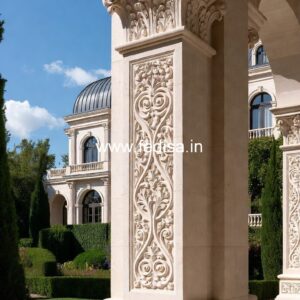 Elegant Marble Pillar Design PD-13793