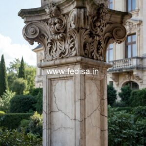 Stylish Marble Column Design PD-13805